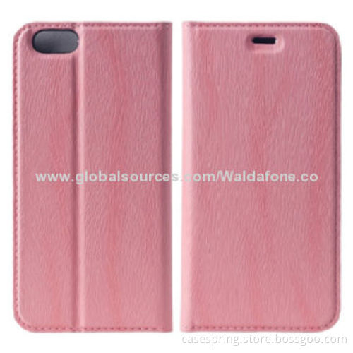 PU Leather Cases for iPhone 6 with Three Credit Card Wallets Style, Special Designs